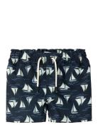 Nmmzimon Long Swim Shorts Uimashortsit Navy Name It