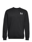 Ua Rival Terry Lc Crew Tops Sweat-shirts & Hoodies Sweat-shirts Black ...