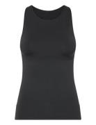 Sculpt Seamless Singlet Sport T-shirts & Tops Sleeveless Black Johaug