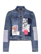 Walter Farkkutakki Denimtakki Blue Desigual