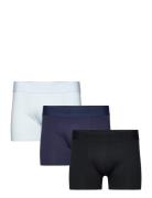 Gunnar Cotton 3-Pack Bokserit Navy Resteröds