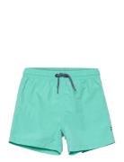 Cord Plain Swimming Trunks Uimashortsit Blue Mango