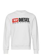 S-Ginn-Div Sweat-Shirt Tops Sweat-shirts & Hoodies Sweat-shirts White ...