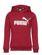 Ess Logo Hoodie Fl G Sport Sweat-shirts & Hoodies Hoodies Red PUMA