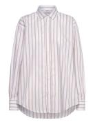 Classic Poplin Shirt Tops Shirts Long-sleeved White Filippa K