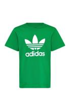 Trefoil Tee Sport T-shirts Short-sleeved Green Adidas Originals