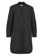 Viquila New Quilted Jacket Tikkitakki Black Vila