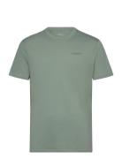 T-Shirt Tops T-shirts Short-sleeved Green Armani Exchange