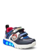 J Ciberdron Boy Matalavartiset Sneakerit Tennarit Blue GEOX