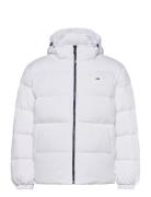 Tjm Essential Down Jacket Ext Vuorillinen Takki Topattu Takki White To...