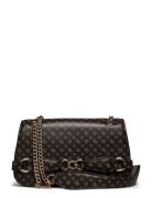 Arlena Logo Cnvrtble Xbdy Flap Bags Crossbody Bags Black GUESS