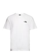 M Ss Simple Dome Tee Sport T-shirts Short-sleeved White The North Face