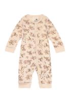 Jumpsuit - Aop Pitkähihainen Body Beige CeLaVi