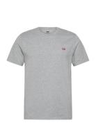 Ss Original Hm Tee Mid T Gr Tops T-shirts Short-sleeved Grey LEVI´S Me...