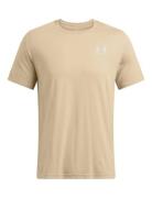 Ua M Sportstyle Lc Ss Sport T-shirts Short-sleeved Beige Under Armour