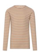 Tani Tops T-shirts Long-sleeved T-shirts Beige MarMar Copenhagen