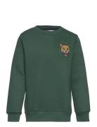 Tndavid Sweatshirt Tops Sweat-shirts & Hoodies Sweat-shirts Green The ...