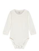 Body Basic Bodies Long-sleeved Cream Lindex