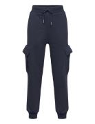 Trousers Jogger Cargo Bottoms Sweatpants Navy Lindex