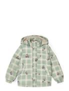 Tree Of Life Puffer Jacket Toppatakki Green Garbo&Friends