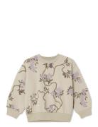 Tree Of Life Sweatshirt Tops Sweat-shirts & Hoodies Sweat-shirts Beige...