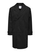 Onsjack Trenchcoat Otw Vd Trenssi Takki Black ONLY & SONS