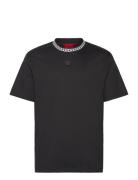 Deternal Designers T-shirts Short-sleeved Black HUGO