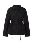 Sheila Quilted Jacket Tikkitakki Black Lexington Clothing