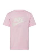 Nike Sustainable Futura Tee Tops T-shirts Short-sleeved Pink Nike