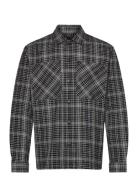 Konrad Overshirt Tops Overshirts Black Clean Cut Copenhagen