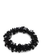 Pearli Hair Tie Accessories Hair Accessories Scrunchies Black Becksönd...