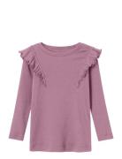 Nmfnilla Xsl Top Tops T-shirts Long-sleeved T-shirts Pink Name It