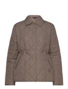 Sheila Quilted Jacket Tikkitakki Brown Lexington Clothing