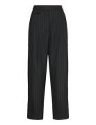 Edie Bottoms Trousers Straight Leg Black Munthe