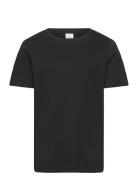 T Shirt Regular Solid Tops T-shirts Short-sleeved Black Lindex