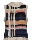 Tahuma Vests Knitted Vests Multi/patterned Munthe