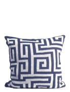 C/C 50X50 Knitted Blue Home Textiles Cushions & Blankets Cushions Blue...