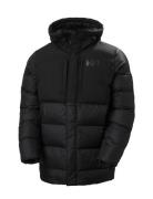 Active Puffy Long Jacket Vuorillinen Takki Topattu Takki Black Helly H...