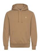 Loopback Fleece Hoodie Tops Sweat-shirts & Hoodies Hoodies Beige Polo ...