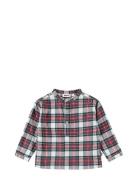 Enoz Tops Shirts Long-sleeved Shirts Burgundy Molo