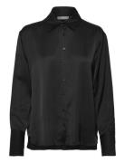 Paulineiw Shirt Tops Shirts Long-sleeved Black InWear