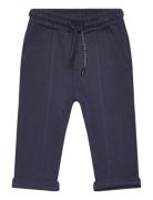 Cotton Jogger-Style Trousers Bottoms Sweatpants Navy Mango