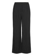 Mschmikelle Joanita Pants Stp Bottoms Trousers Straight Leg Black MSCH...