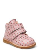 Shoes - Flat - With Velcro Bootsit Nauhalliset Saapikkaat Pink ANGULUS