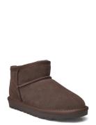 Teddy Boot Low Bootsit Nauhalliset Saapikkaat Brown Sofie Schnoor