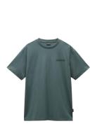 Albula Short Sleeve T-Shirt Tops T-shirts Short-sleeved Green Napapijr...