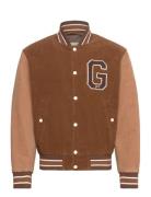 Cord Varsity Jacket Bombertakki Takki Brown GANT