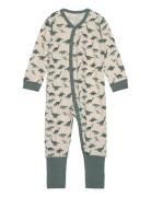 Hcmanu - All-In- Pyjama Sie Jumpsuit Haalari Green Hust & Claire