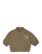 Masi Sweatshirt Tops Sweat-shirts & Hoodies Sweat-shirts Khaki Green T...