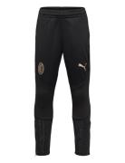 Ac Milan Training Pants Jr Bottoms Sweatpants Black PUMA